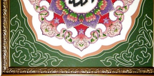 Оформление с фигурным паспарту